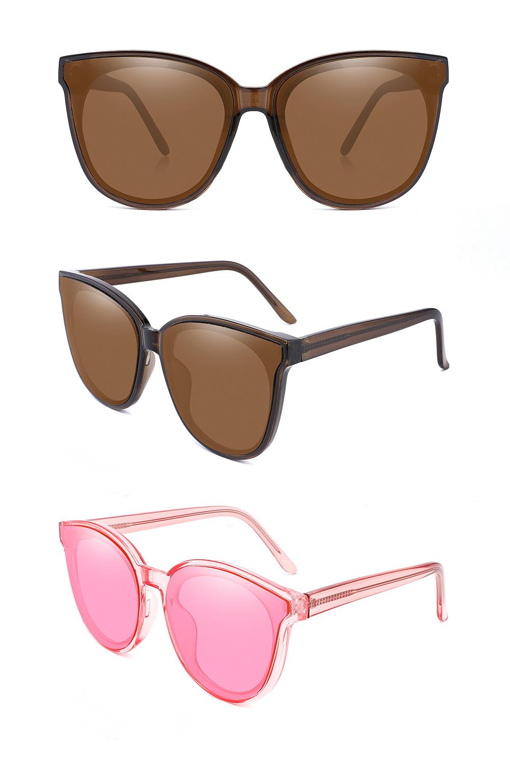 High Quality UV400 Protected Lens Square Frame Ladies Sunglasses Women Sun Glasses
