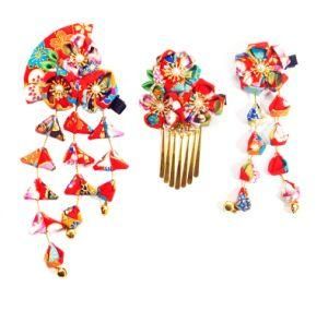Japanese Traditional Hair Accessories Flower Clips