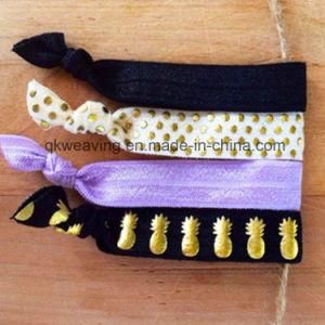 Printing Elastic Ribbon Hair Tie