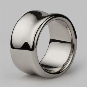 Fashion Design Jewelry Liquid Extra Widestainless Steel Women Ring