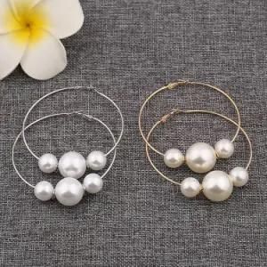 Wholesale Artificial Pearl Earrings Jewelry Delicate Charming Eardrop