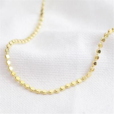 Good Quality Best Seller Disc Chain Necklace in Rose Gold