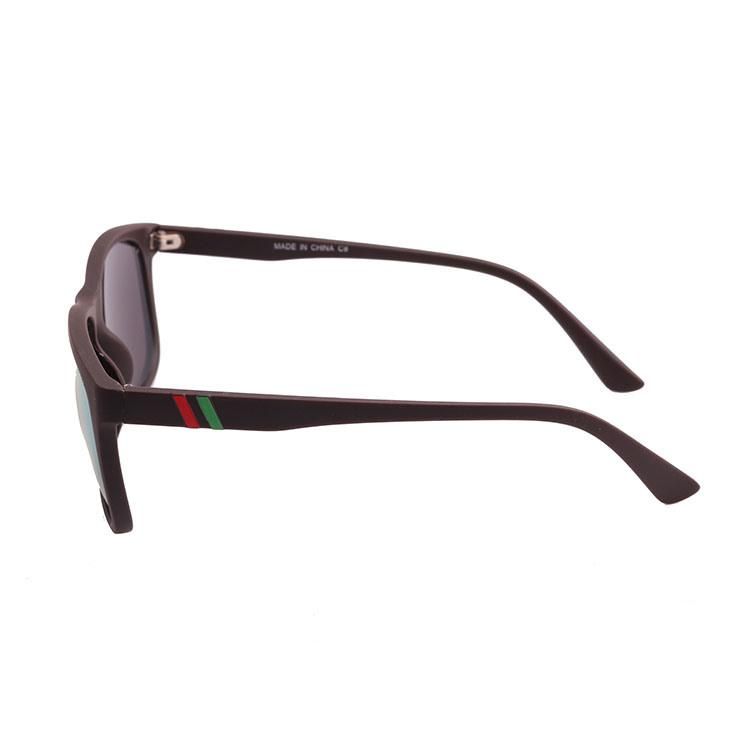 2019 Rubber Brown Unisex Sports Sunglasses