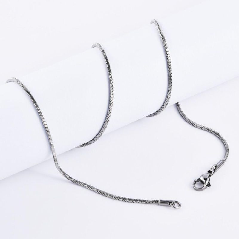 Hip Hop Stainless Steel Square Snake Chain Bracelet Fashion Jewelry Necklacejewellery Design