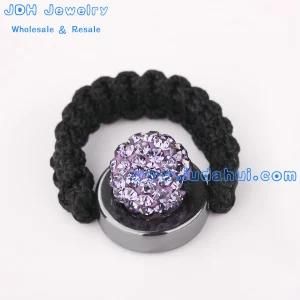 2012 Handmade Shamballa Fashion Rings (JDH-ADR004)