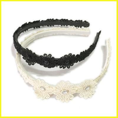 White and Black Fashion Simple Headband