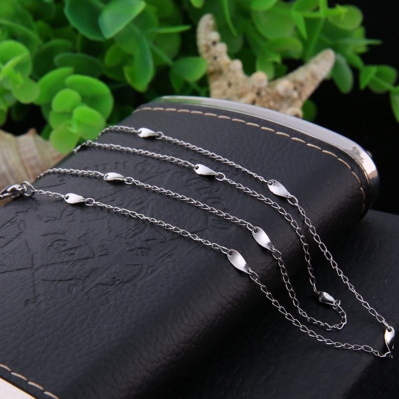 Wholesale Fashion Jewelry Twist Contain Chain Necklace Accessories