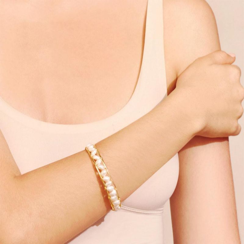 Exquisite Shell Pearl Combination Construction Bracelets for Girls