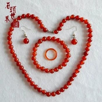 Optimized Processing Turquoise Bead Necklace with Donuts Pendant