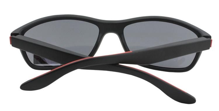 UV400 Smoke Lens Plastic Custom Quality Sunglasses with Spring Hinges