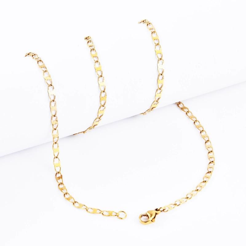 Hot Sell Jewellery Anchor Chain Necklace Working for Pendants