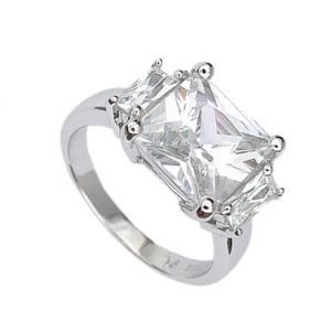 925 Sterling Silver Cubic Zirconia Hot Pretty Women&prime;s Ring