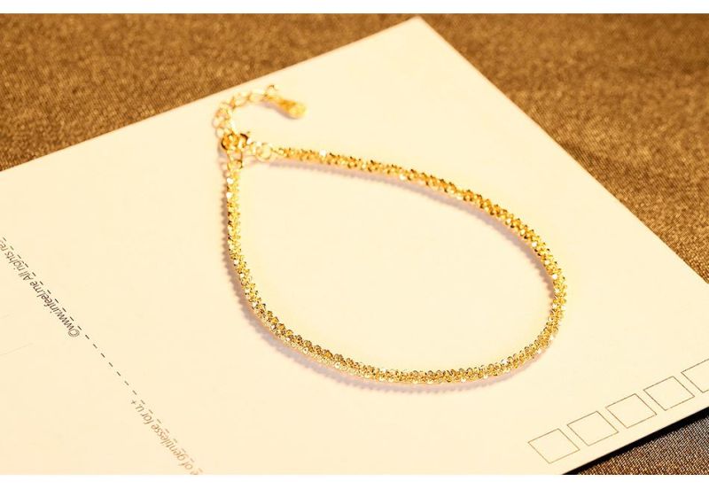 Versatile Zircon Bracelet Sparkles Flower Cluster Jewelry