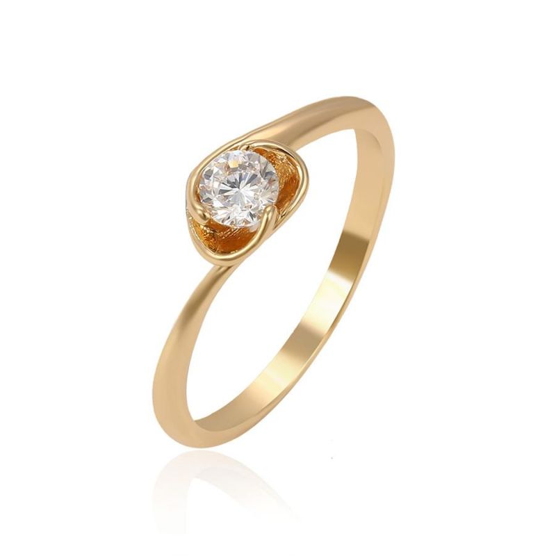 Unique Design Custom Rings Jewelry Women Wholesale 18 K Gold Diamond Rings