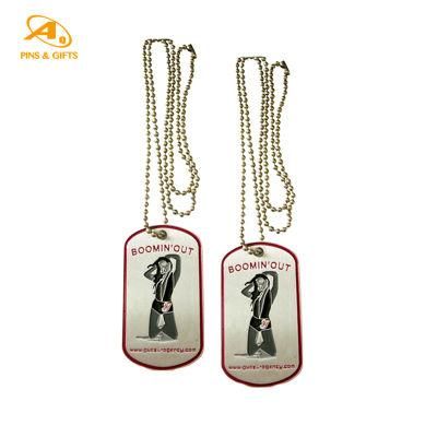 Heart Engraving Pet Pendant Sublimation Blank Girls Xvideos Customised Military Metal Machine ID Name Dog Tag