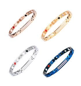 Best Price High Technology Titanium Steel Magnetic Balance Power Scalar Energy Bracelet