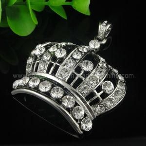 Crown Pendant, Fashion Zinc Alloy Jewelry Findings (PXH-5044D)