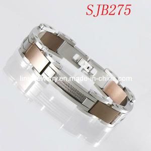 Fashion Men&prime;s Substantial Stainless Steel Bracelet Jewelry (SJB275)