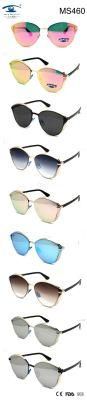 Newest Style Best Design Women Metal Sunglasses (MS460)