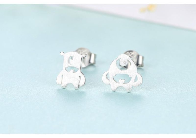 Monster and Bear Shape Earrings Stud for The Youth