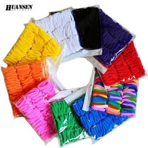 100PCS/Bag Polypropylene Fiber Big Women Hair Accessories Colorful Elastic Hair Bands Nice Hair Ornaments Girls Hair Loop Best Ponytail Holder