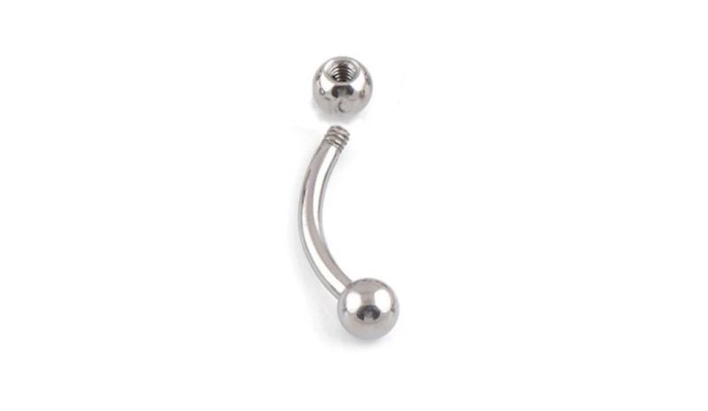 Fashion Jewelry Body Piercings Banana Stainless Steel Jewelry G23 Titanium Piercing Jewelry Tp1903