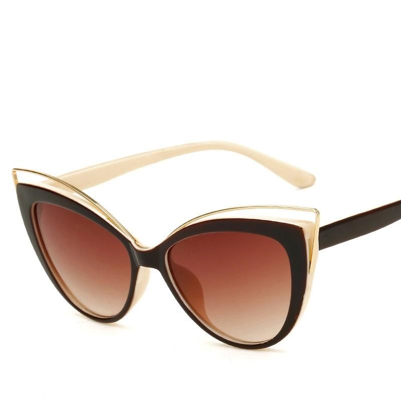 China Hot New Women Sunglass Fashion Sunglasses UV400 Protective Retro Cat Eye Sunglasses 2022 Fashion Retro Sunglasses