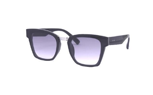 Unisex Square Round Frame Mirror Flat Lens Polarized Sunglasses