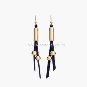 Vintage Long Tassel Earrings for Women Fashion Water Drop Earring Gold Plated Drop Earrings Fine Gift Jewelry