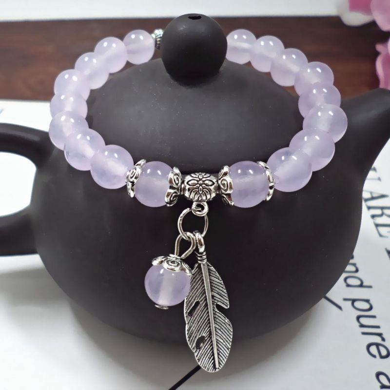 Fashion Jewelry Corlorful Crystal Strings Chalcedony Bracelets