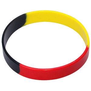 High Quality Plastic Promotional Gift 3D Silicon Bracelet (SB-038)