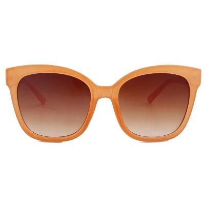 2020 Transparent Orange Fashion Sunglass with Mat Finish