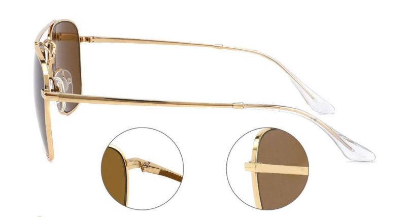 Wholesale New Italy Fashion Design Metal Frame Ray Band Polarized Sun Shades Sunglasses
