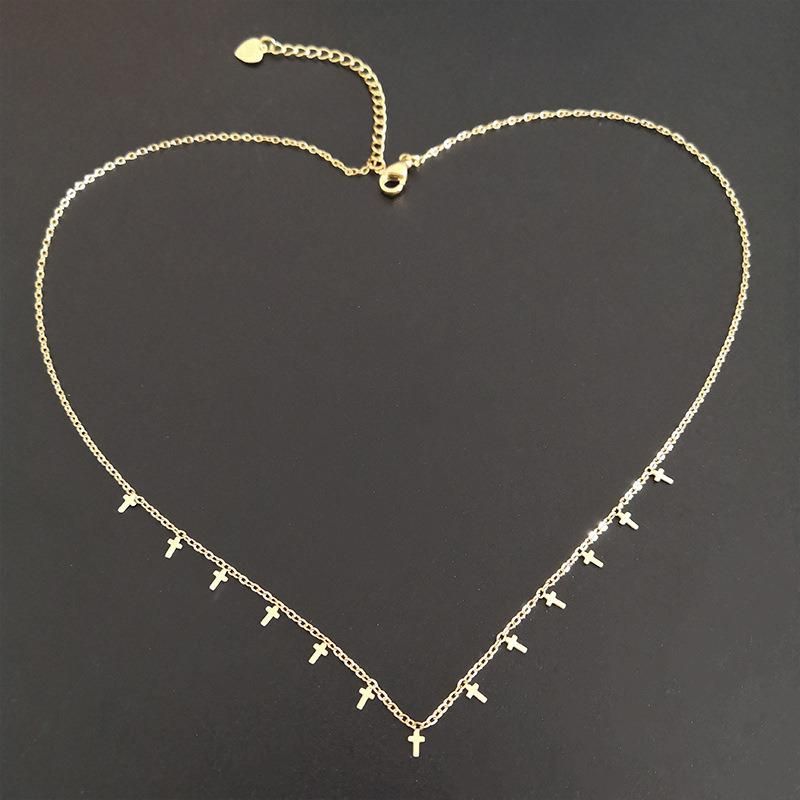 Manufacturer Custom Fashion Jewelry Bracelet High Quality Waterproof Cross Pendant Bracelet jewellery 316L Stainless Steel Jewelry Wholesale