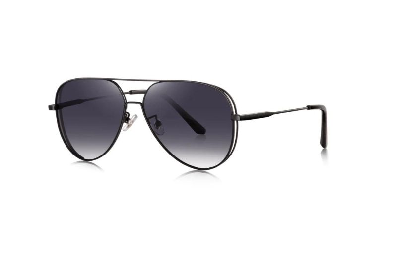 2020 Ready Made Trendy Pilot Metal Sunglasses