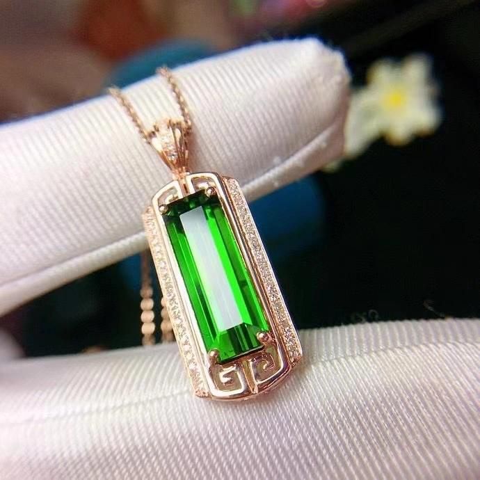 High Quality Verdelite Pendant China Fashion Jewelry