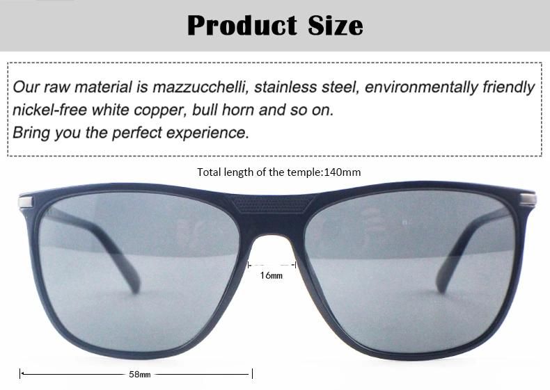 P0103 New Design Tr Frame Wholesale Polarized Men Sunglasses