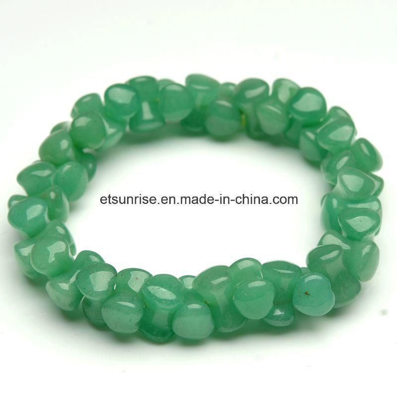Semi Precious Stone Fashion Crystal Agate Bracelet Bangles Jewelry