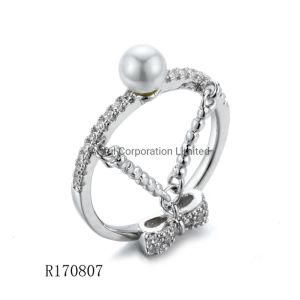 Pearl Rings Pearl Fashion Jewelry Silver Ring Jewelry