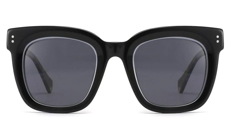 Polygon Acetate Sunglasses with Polarized Lens