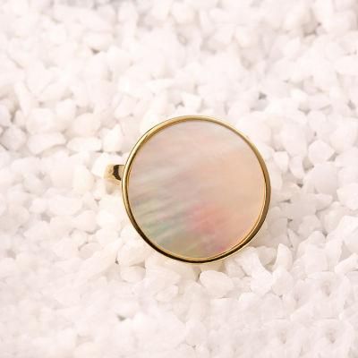 Gold Plated 925 Silver Fashion Accessories Luxury Elegant Jewellery Beauty Fashion Jewelry 2022 Trendy Women Fine Ring