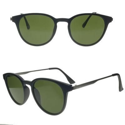 Stylish Fashion Sunglasses with Metal Temple