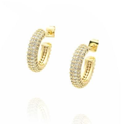 Trendy CZ Stud Earrings Hot Sale Earrings for Women