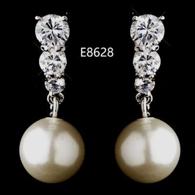 Wedding Pearl Jewelry, Bridal Pearl Jewelry, Wedding Earring, Bridal Earring
