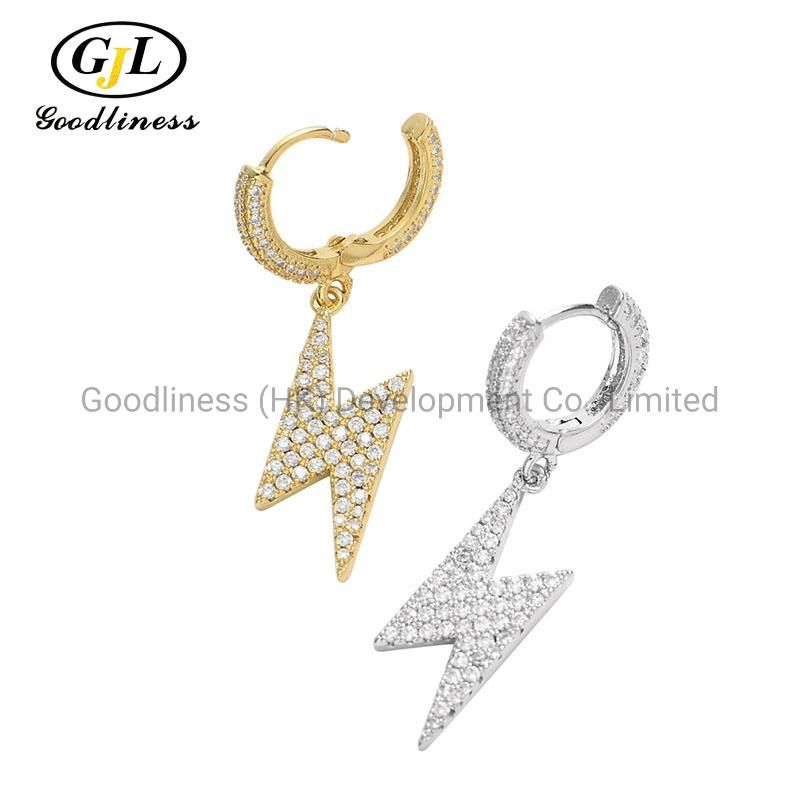 Fashion Temperament Fashion Hoop Earrings Cubic Zirconia Earrings