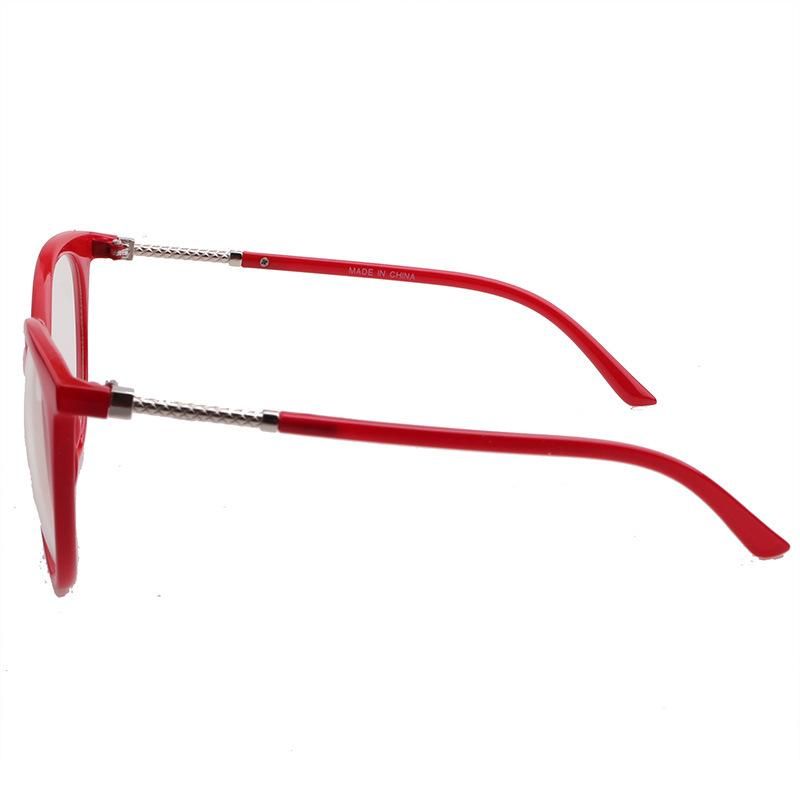 2020 Red Cateye Fashion Sunglasses with Metal