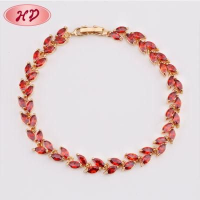 New Fashion Jewelry Red Crystal Diamond Bracelet