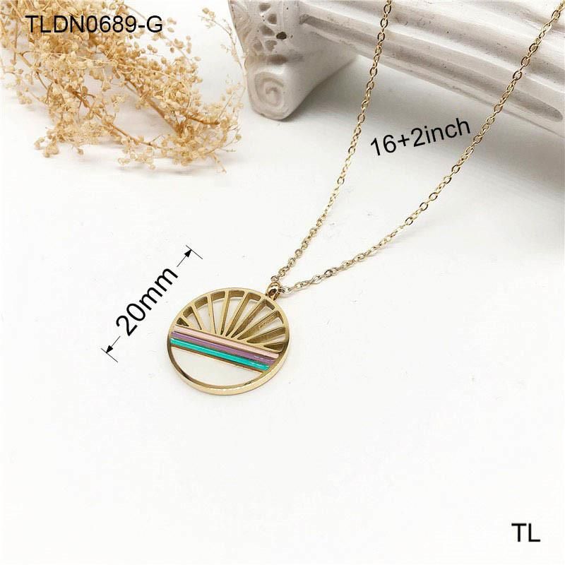 Manufacturer Custom High Quality Fashion Necklace, New Arrivals Chain for Girls Necklace, Stainless Steel 14K18K Necklace