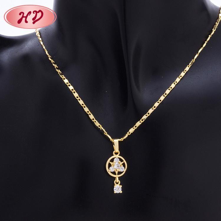 New Fashion Design Wedding Fashion 18K Gold Jewelry Set