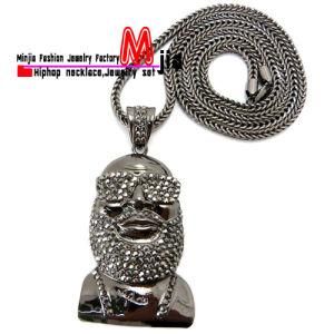 New Iced out Rick Ross Pendant Necklace (MHP27)